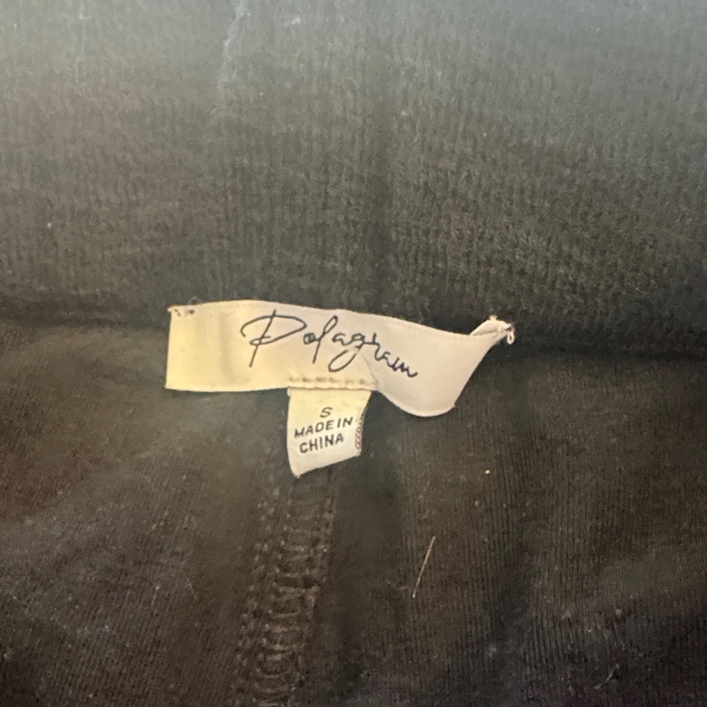 Piper and Scoot Black Drawstring Pants - Picture 4 of 5